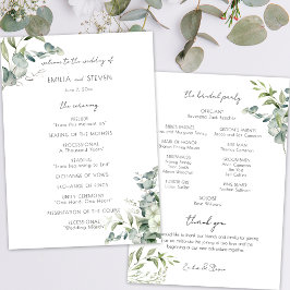 Elegant Eucalyptus Greenery Program