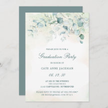 Elegant Eucalyptus Greenery Studentfest