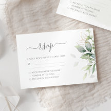 Elegant Eucalyptus Lövs Greenery Guld Bröllop