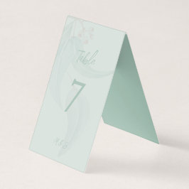 Elegant Eucalyptus Mint Boho Chic Kort