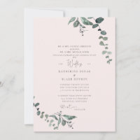 Elegant Eucalyptus  och Godhet av Gud Bröllop