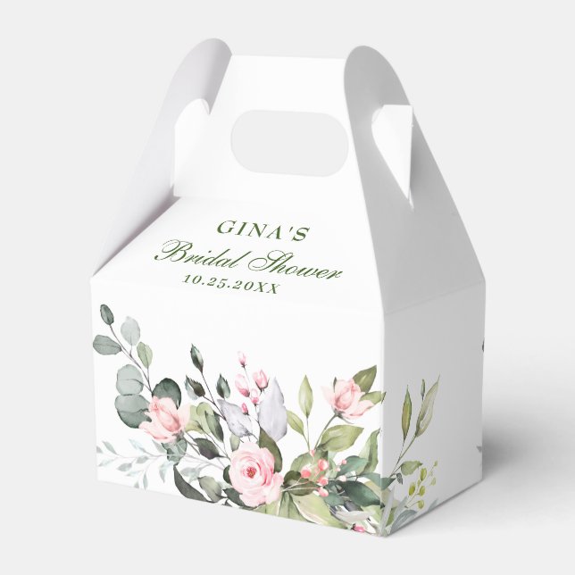 Elegant Eucalyptus  Ro Greenery Presentaskar (Baksidan Sidan)