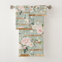 Elegant Eucalyptus Sage Grönt Guld