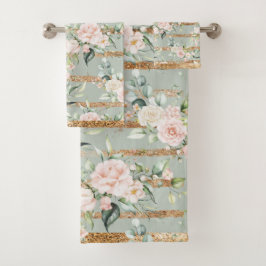 Elegant Eucalyptus Sage Grönt Guld