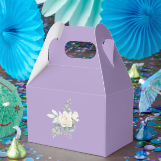 Elegant eukalyptus botaniska sommarsommaren Bröllo Presentaskar