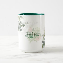 Elegant Eukalyptusgren – Orderbekräftelse Mugg
