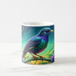 Elegant European Starling Mugg Nature’s Iridescent