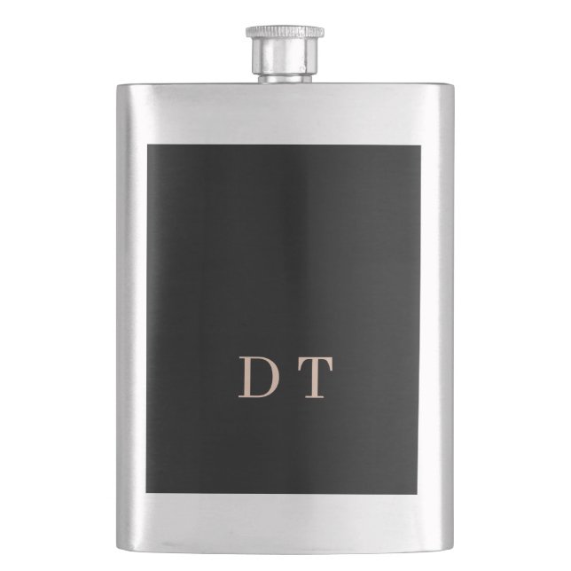 Elegant Executive DT-monogram Guld Presidentiell Fickplunta (Framsidan)