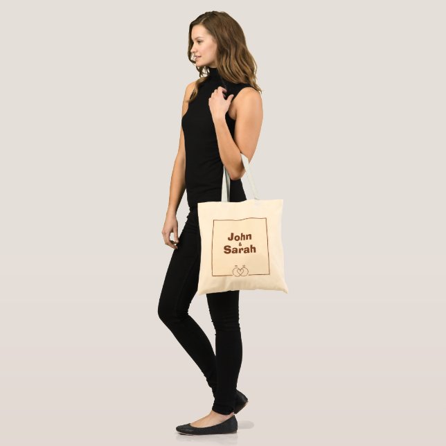 Elegant Fabric Bag - Unik design Tygkasse (Fram (modell))