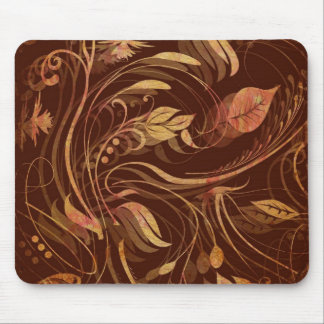Elegant Fall Batik Print Foliage Musmatta