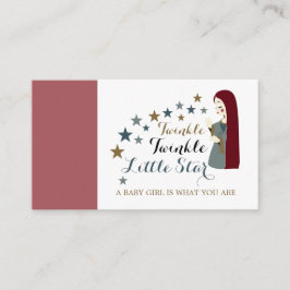 Elegant-fallande stjärnor, babyvisningsprogrammets tilläggskort