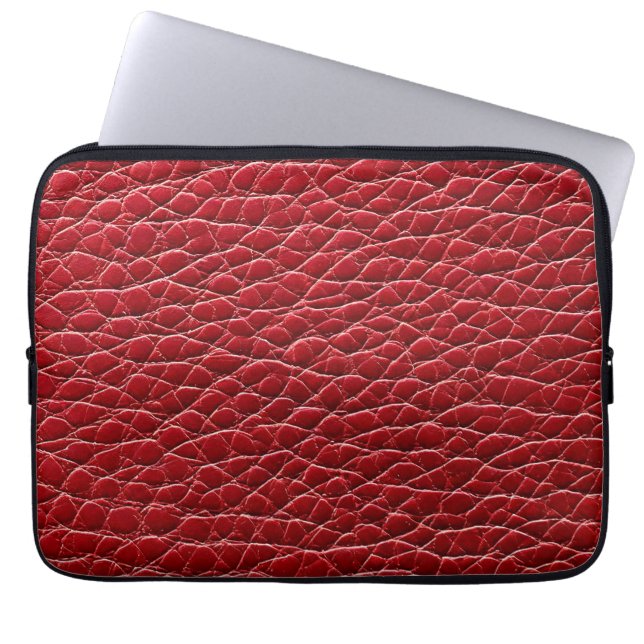 Elegant falskt läderstil Stylish Business Laptop Fodral (Framsidan)