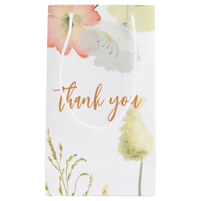 Elegant Fält Flowers Bröllopsthandbok för bröllops (Framsidan)