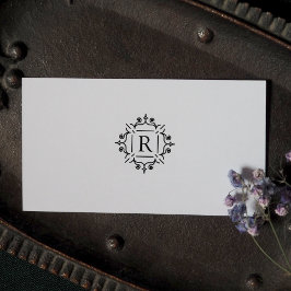 Elegant Family Monogram Stämpel