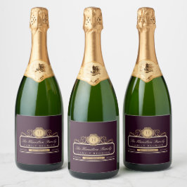 Elegant Family Reunion Burgundy Guld