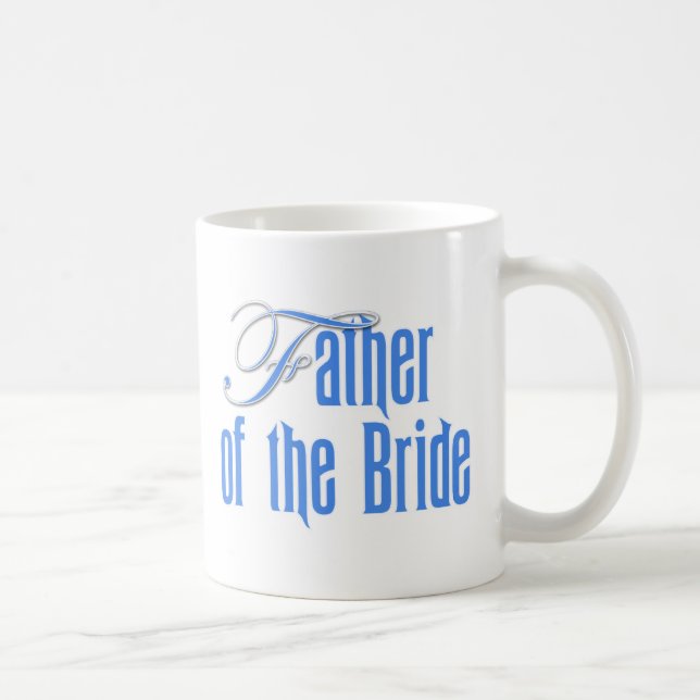 Elegant far av bruden kaffemugg (Höger)