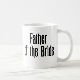 Elegant far av bruden kaffemugg