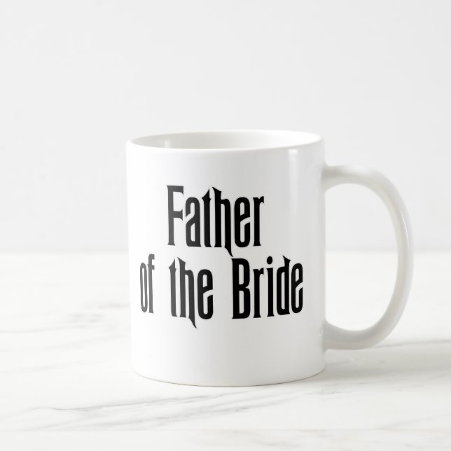Elegant far av bruden kaffemugg (Höger)