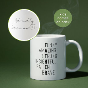 Elegant Far Definition Anpassningsbar Kids Namn Pa Kaffemugg