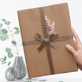 Elegant Färg - Café au Lait Presentpapper