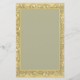 Elegant Färgad Personlig Brevpapper