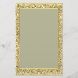 Elegant Färgad Personlig Brevpapper
