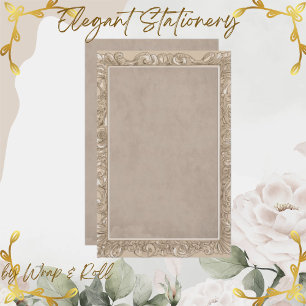 Elegant Färgad Personlig Stationery Brevpapper