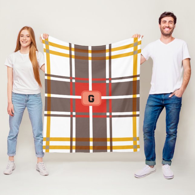 Elegant Färgbeläggning med roustiska färgämnen Fleecefilt (På plats)