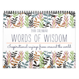 Elegant Färgfull inspirationsoffert Blommigt 2022 Kalender