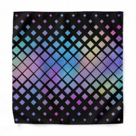 Elegant: Färgfyllda geometriska diamanter Mönster Bandana