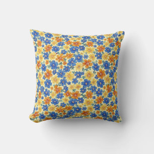 Elegant Färgrik Stilren Romantisk Blommig Chic Kudde
