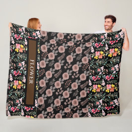 Elegant - färgsfärgsfärg Anpassa Fleecefilt