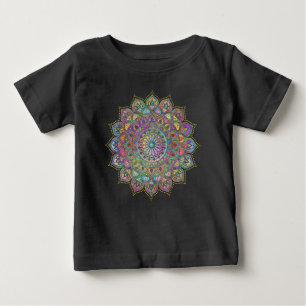 Elegant Färgstark Mandala Indien Stil 1 T Shirt