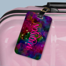 Elegant: färgstarka gnistor rökmonogram