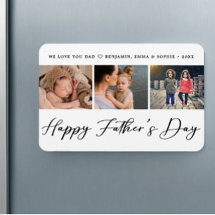 Elegant Fars dag Photo Magnet