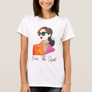 Elegant Fashionable Woman T Shirt