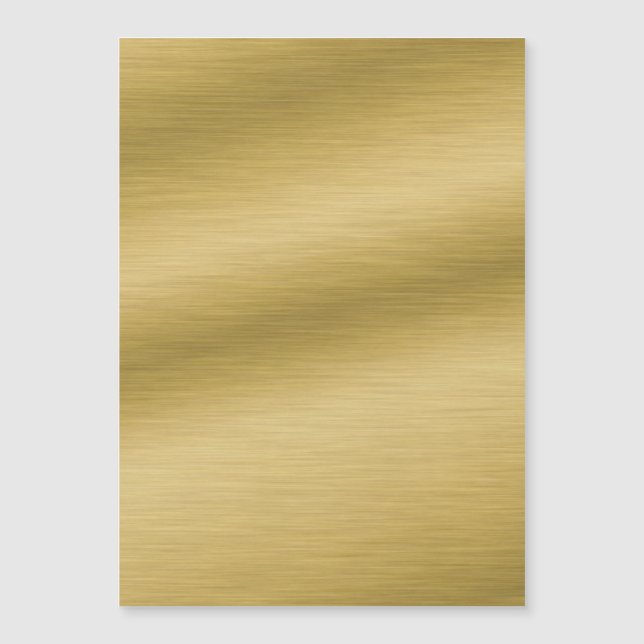 Elegant Faux Borstad Guld Konstverk (Framsida)