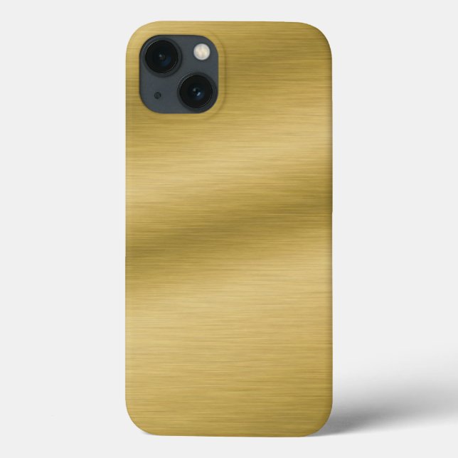 Elegant Faux Brushed Guld (Baksida)