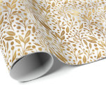 Elegant Faux Foil Botanicals | Juli-Helgdag Presentpapper<br><div class="desc">Elegant Faux Foil Botanicals | Julens Helgdag Papper *EJ REAL FOIL</div>