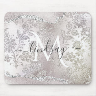 Elegant Faux Foil Monogram Musmatta