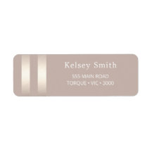 Elegant Faux Gold Foil Rand