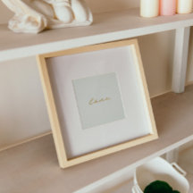 elegant faux guld foil hand skriven kärlek art