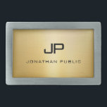 Elegant Faux Guld Modern Monogram Namn<br><div class="desc">Elegant Faux Guld Modern Monogram Namn-mall.</div>