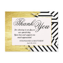 Elegant Faux Guld Paint Strokes & Rand Mönster