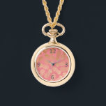 elegant faux guld tropiska ananas mönster armbandsur<br><div class="desc">Trendig och snyggt faux guld pineapple mönster. Du kan anpassa bakgrunden till färg.</div>