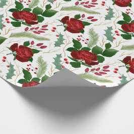 Elegant faux guld vattenfärgen ro gräs bär presentpapper