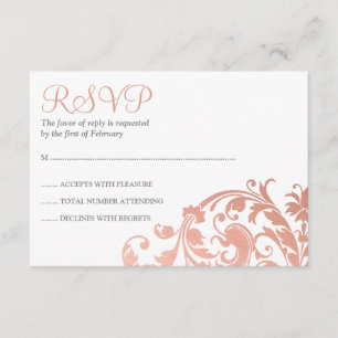 Elegant Faux Ro Guld, den Bat mitzvah OSAN OSA Kort