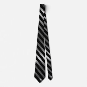 Elegant Faux Silver Shimmer och Black Rand Slips