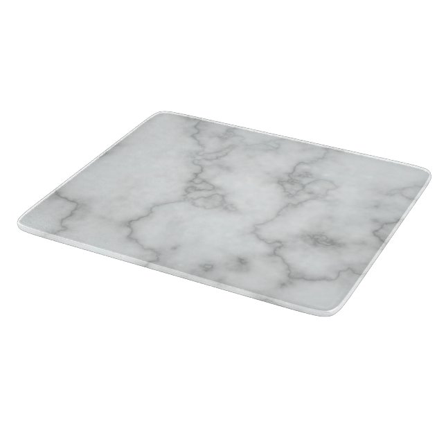 Elegant Faux White Marble (Hörn)