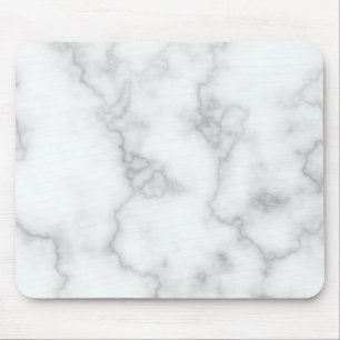 Elegant Faux White Marble Musmatta